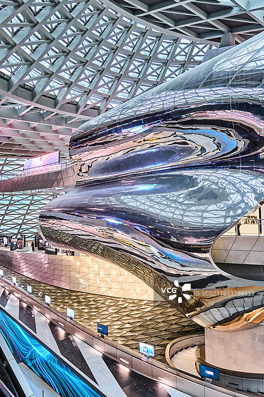 深圳市当代艺术与城市规划馆室内建筑图片素材