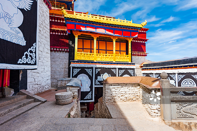 金川县观音桥镇观音寺图片素材