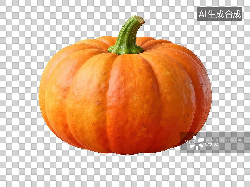 【AI数字艺术】3D渲染免抠图形元素南瓜图片素材