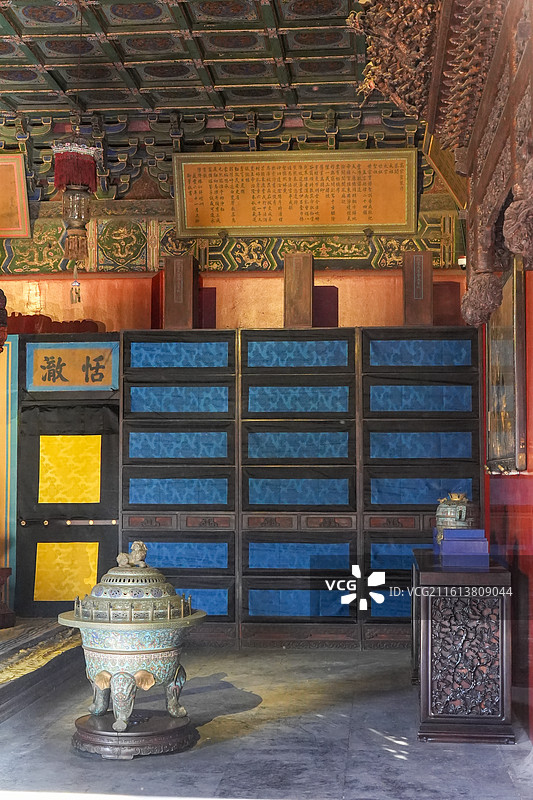 北京故宫2025年12月重新开放的养心殿图片素材