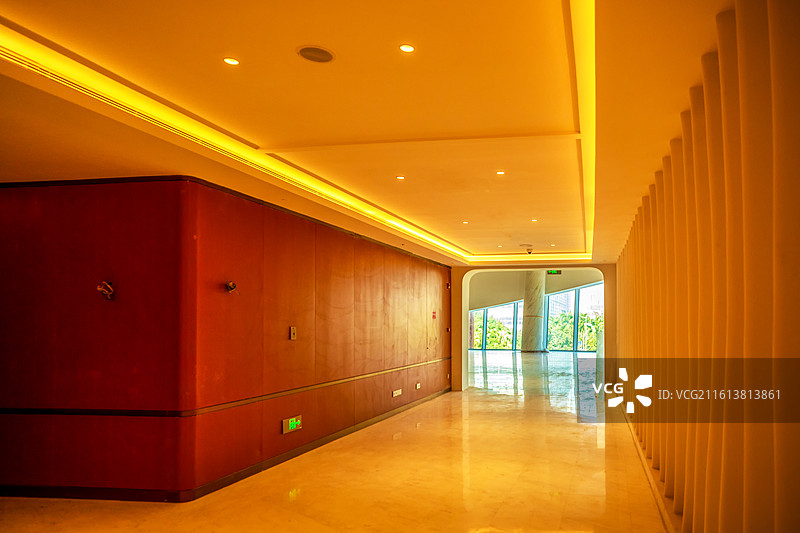走廊  深圳龙岗国际艺术中心图片素材