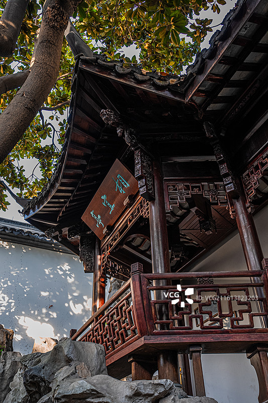 胡雪岩故居 深宅大院 江南园林 杭州古建筑 中式建筑图片素材