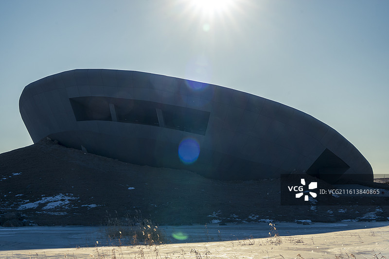 内蒙古涝利海草原方舟图片素材