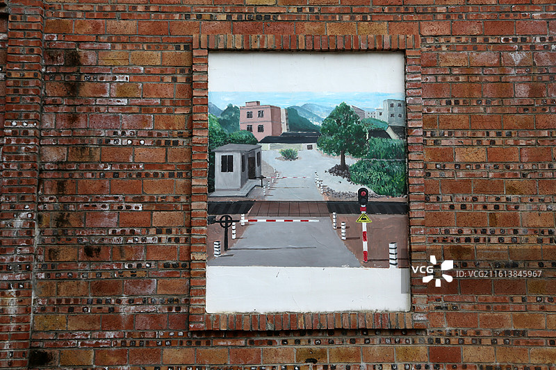 广西南宁南铁记忆铁路主题文化公园文化墙图片素材