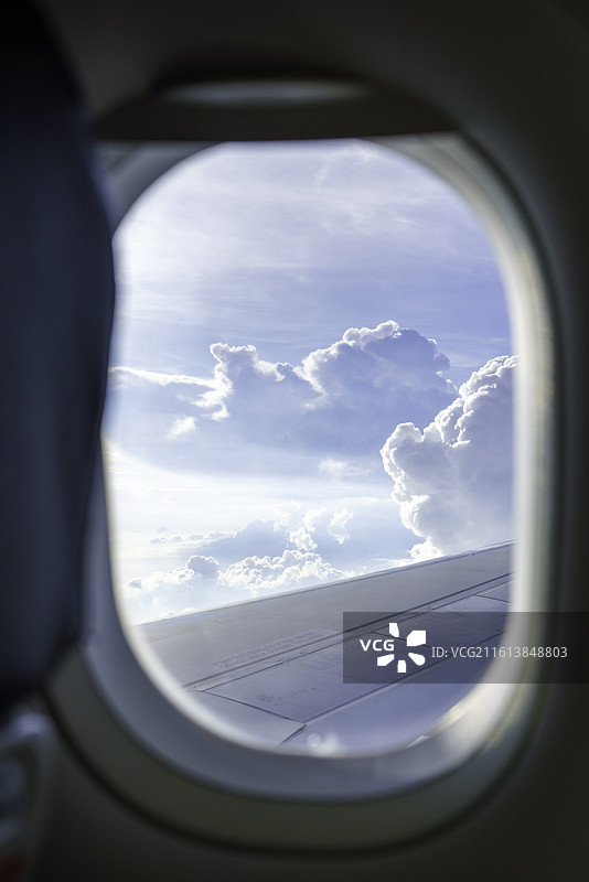 马来西亚砂拉越州首府古晋飞往吉隆坡机上风光图片素材