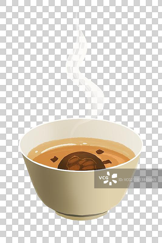 罗汉果茶水图片素材