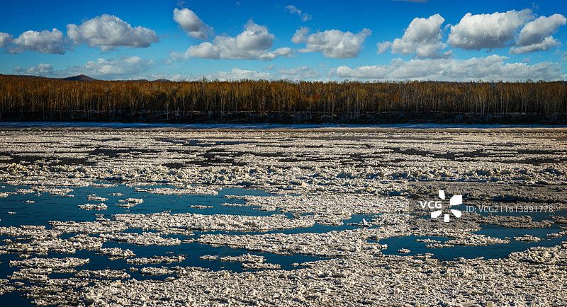黑龙江嘉荫流冰冰排图片素材