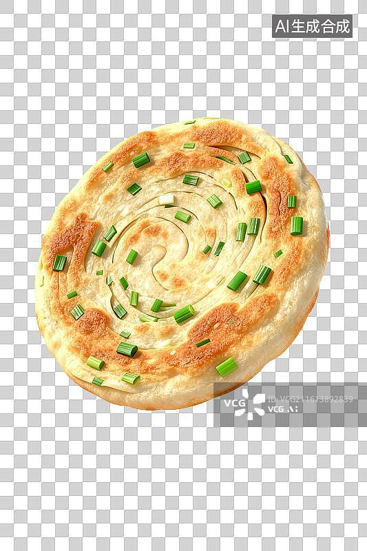 【AI数字艺术】美味的葱油饼图片素材