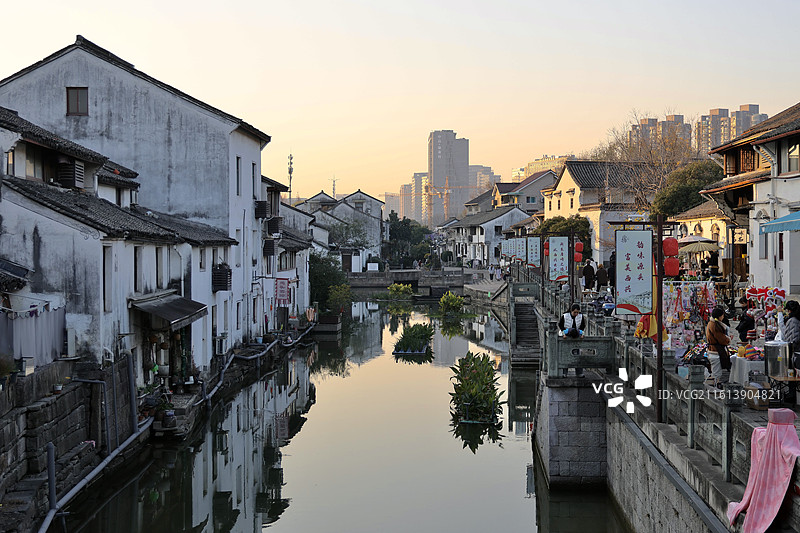 杭州西兴古镇图片素材