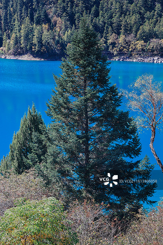 九寨沟风景图片素材