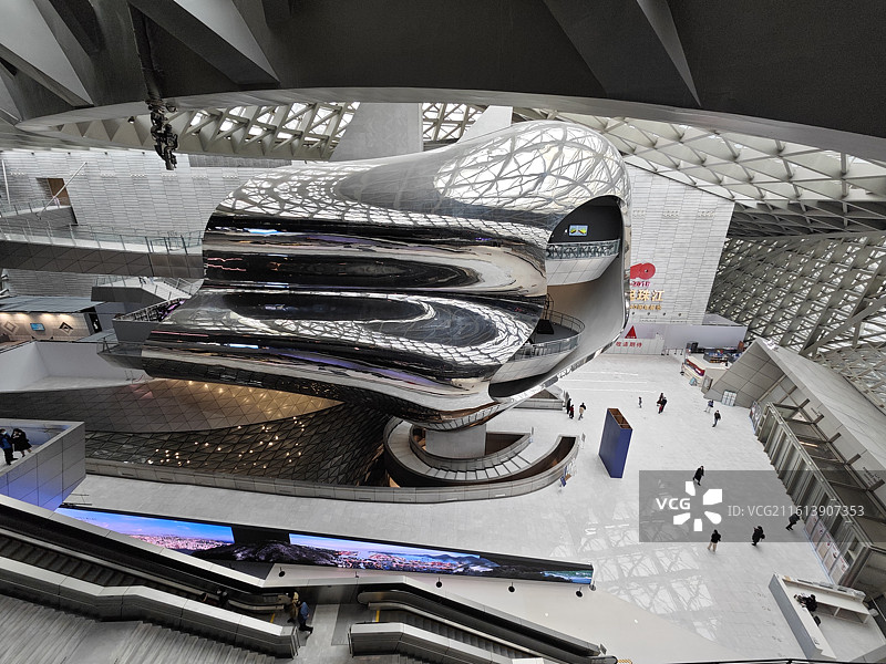 深圳艺术与规划馆城市现代建筑图片素材