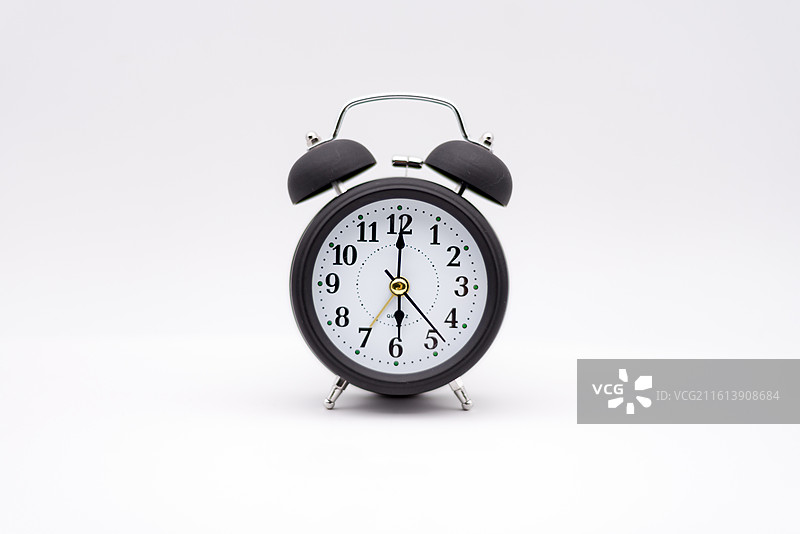 经典怀旧黑色座钟图片素材