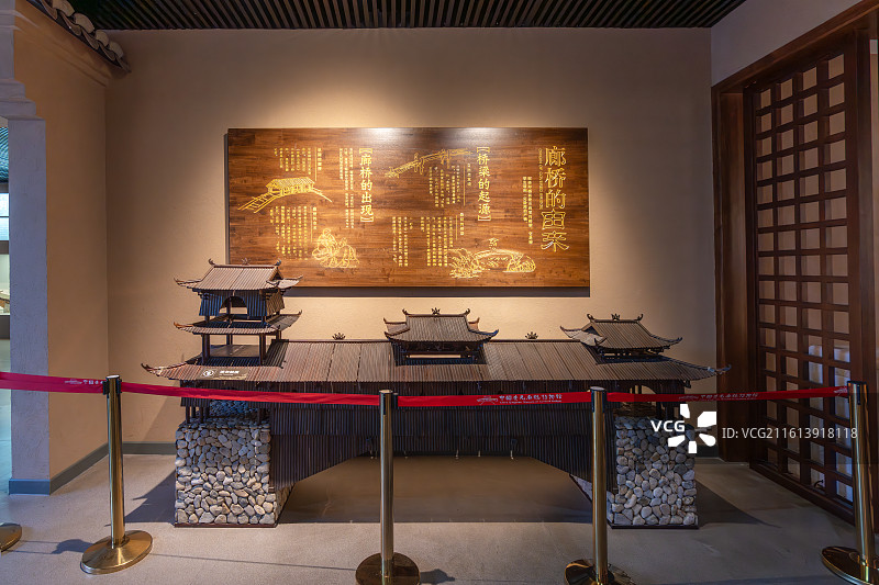 浙江丽水庆元廊桥博物馆图片素材