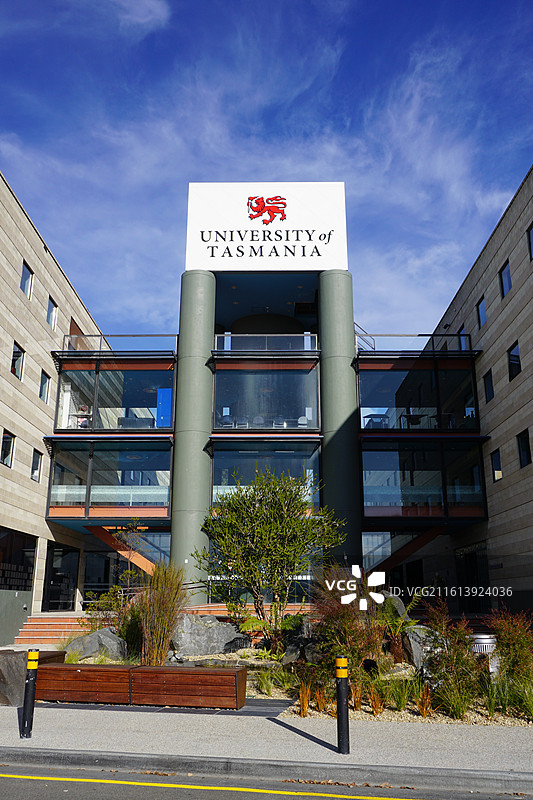 澳大利亚塔斯马尼亚大学校园景观图片素材
