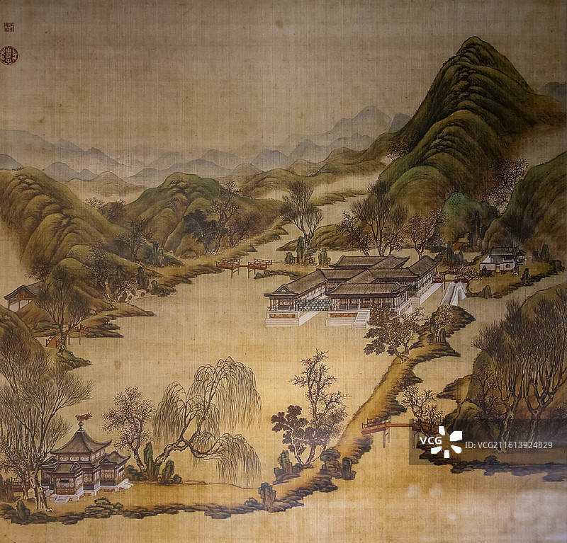 《圆明园四十景图咏》之万方安和 圆明园博物馆图片素材