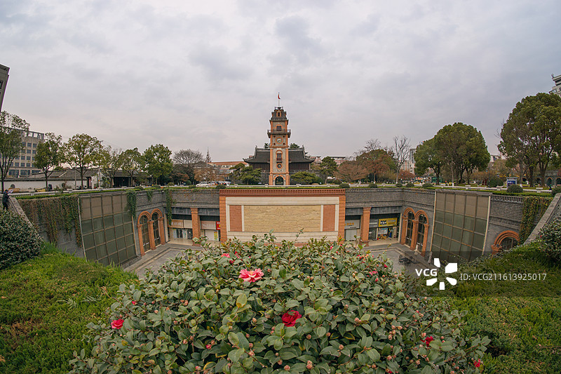 南通市钟楼广场图片素材