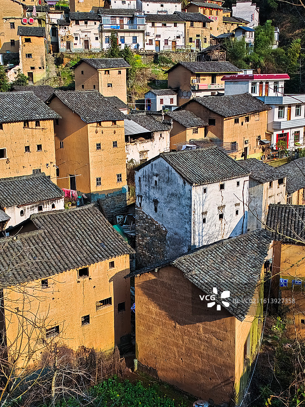 阳产土楼图片素材