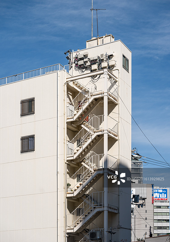 日本大阪城市风光图片素材