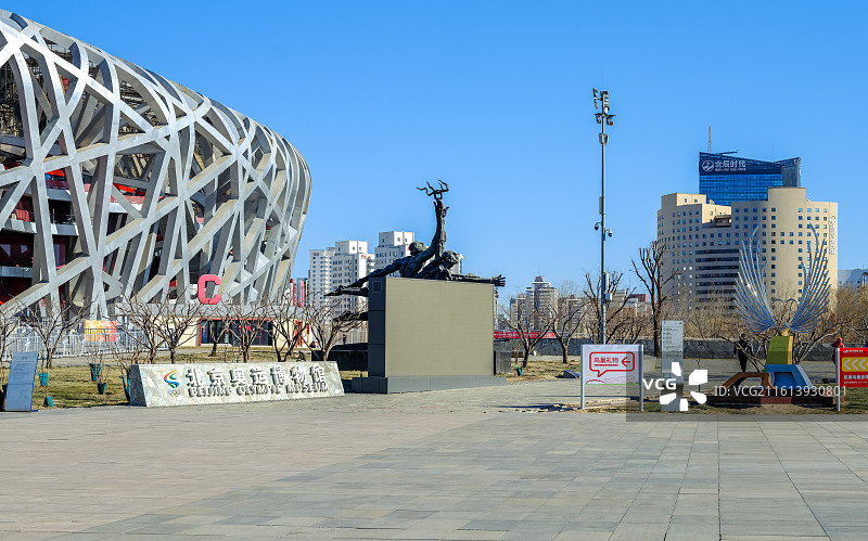 北京奥林匹克中心区-国家体育场（鸟巢）图片素材