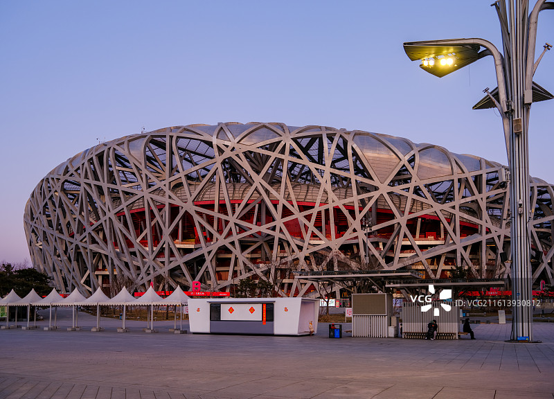 北京奥林匹克中心区-国家体育场（鸟巢）图片素材
