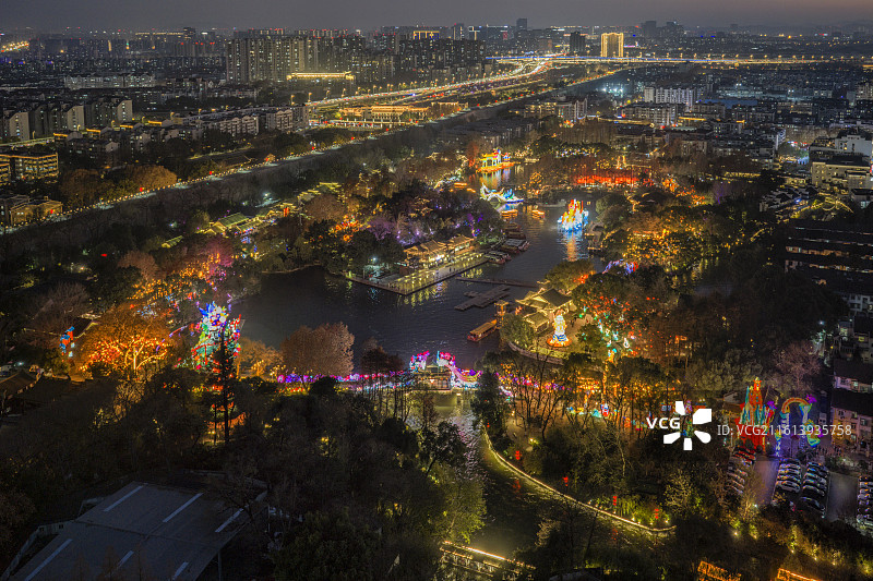 南京白鹭洲公园图片素材