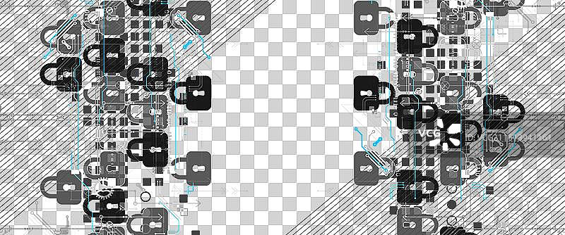 安全的数字背景 虚拟机密图片素材