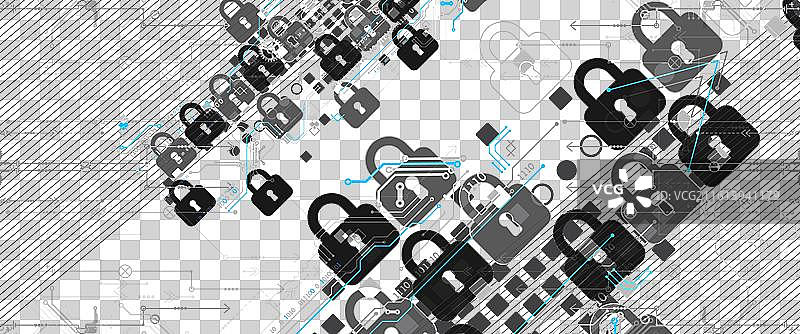 安全数字背景 虚拟机密图片素材