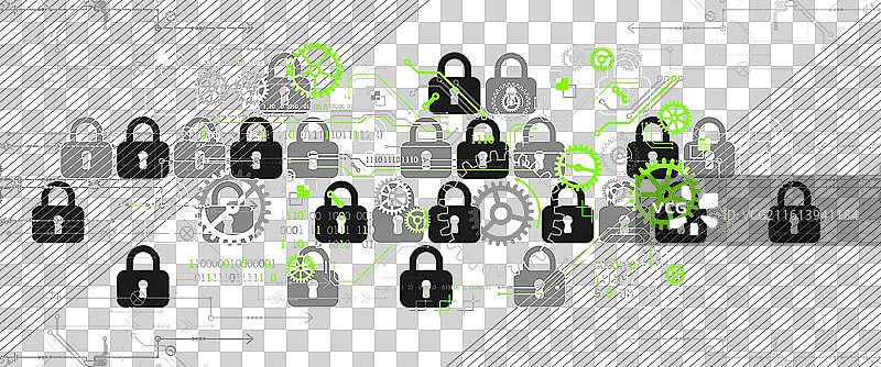 安全的数字背景 虚拟机密图片素材