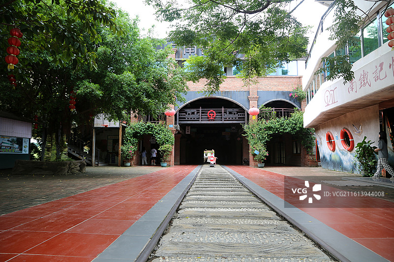 广西南宁南铁记忆铁路主题文化公园图片素材