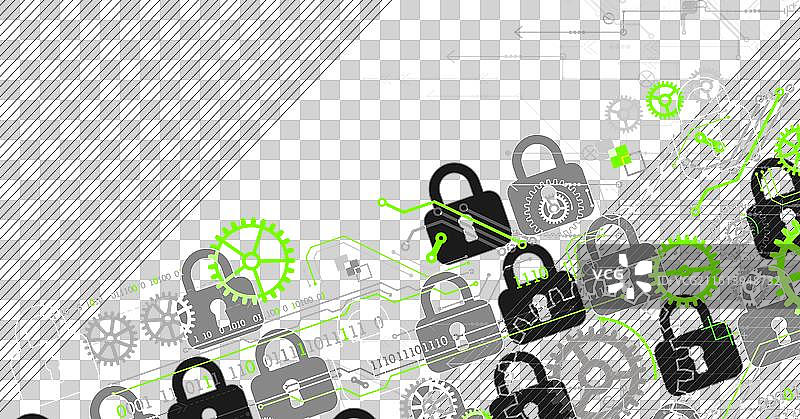 安全的数字背景 虚拟机密图片素材