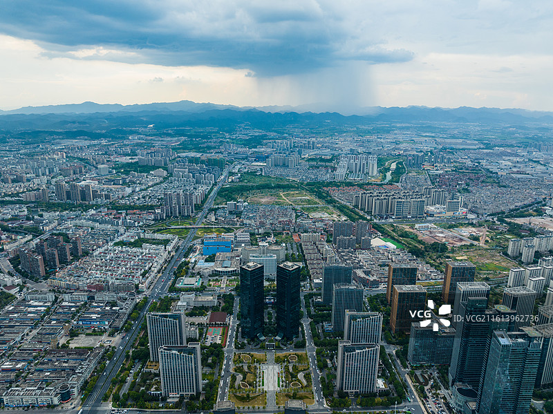 浙江永康市城市风光图片素材