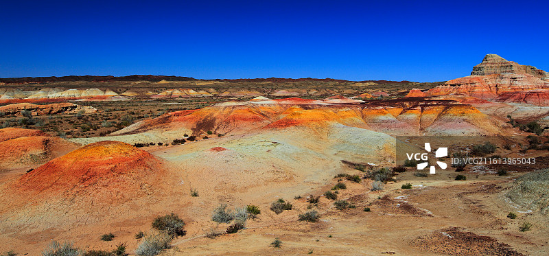 新疆阿勒泰富蕴五彩城图片素材