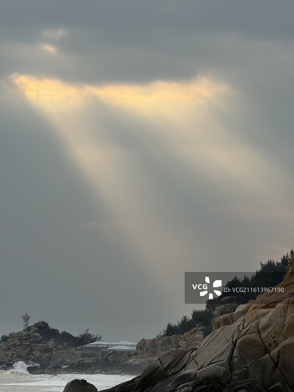 丁达尔效应图片素材