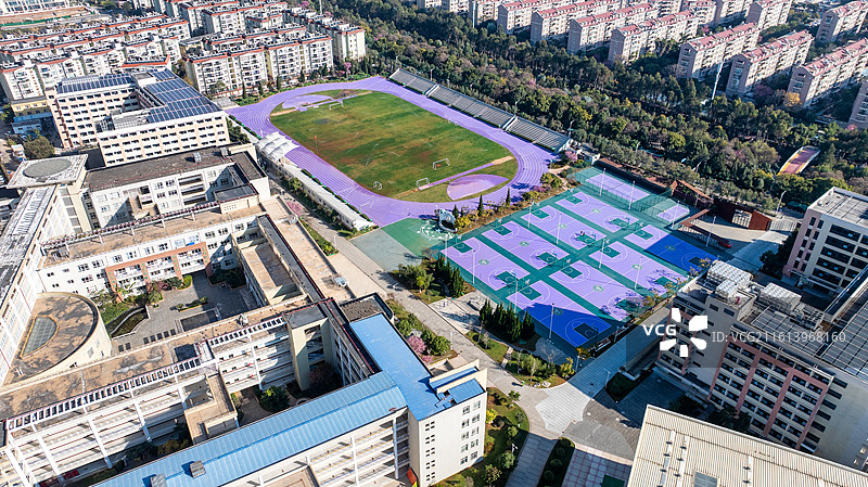 云南昆明市官渡区北清实验学校图片素材