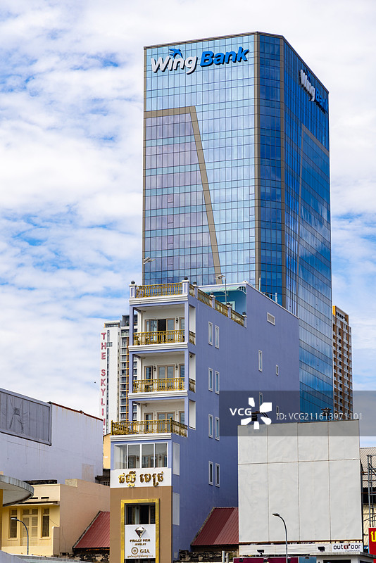 柬埔寨首都金边图片素材