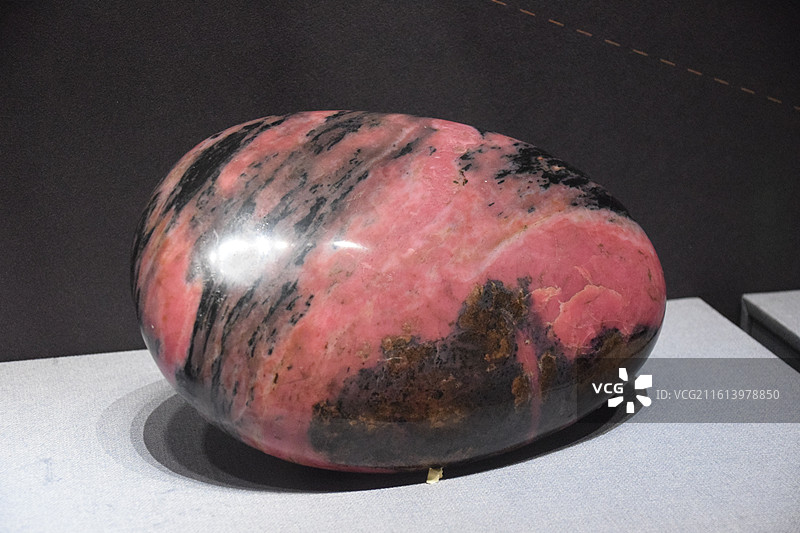 桃花玉 成都理工大学博物馆图片素材