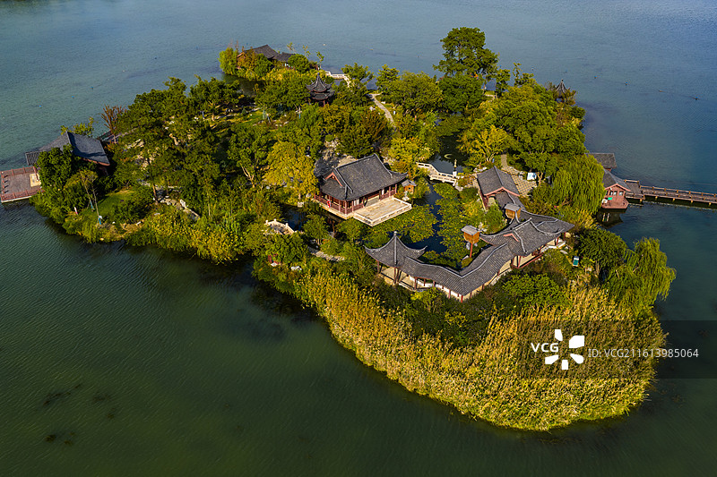 浙江省嘉兴市海盐县南北湖图片素材