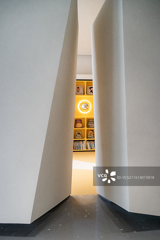 艺术中心儿童乐园室内空间建筑图片素材