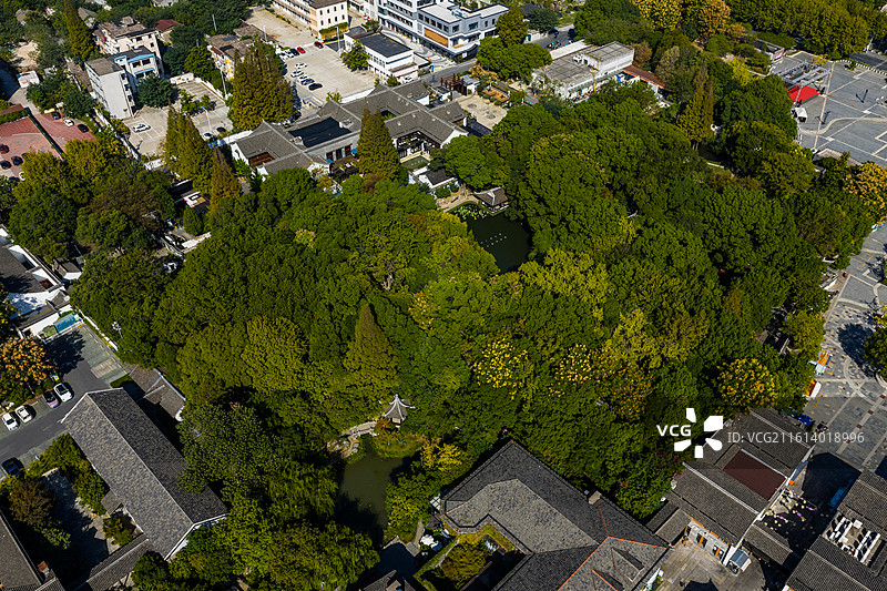 浙江嘉兴市海盐县绮园图片素材