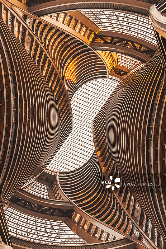 现代建筑内部结构图片素材