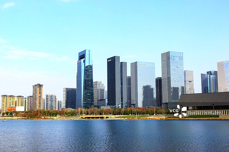 四川天府新区建筑图片素材