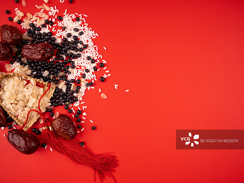 腊八节腊八粥食材图片素材