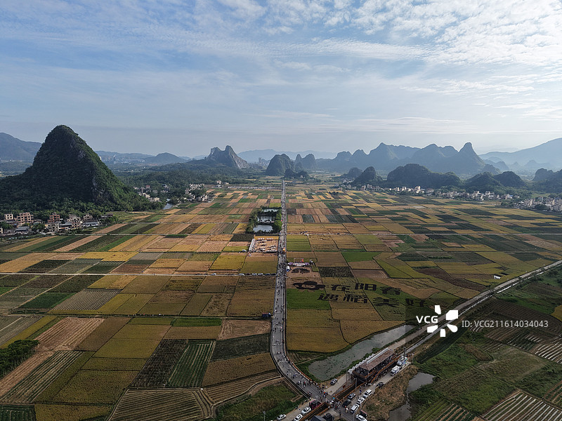 阳春马兰风光图片素材