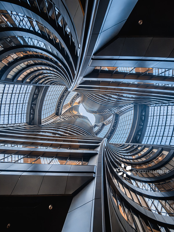 现代建筑内部结构图片素材