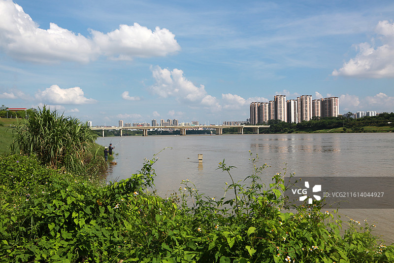 广西南宁市红豆滨江公园图片素材