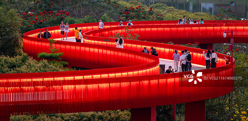 深圳光明虹桥公园图片素材