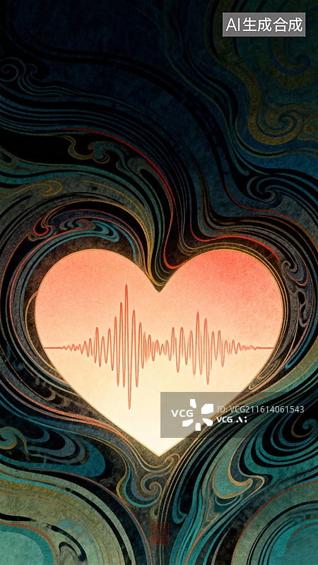 【AI数字艺术】爱耳日：用心护耳，才能听清满是温柔的声图片素材