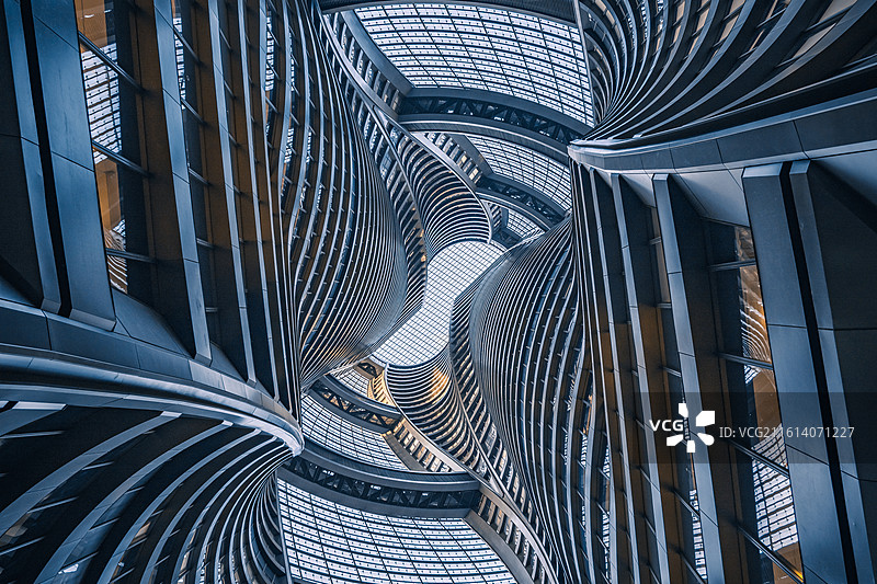 现代建筑内部结构图片素材