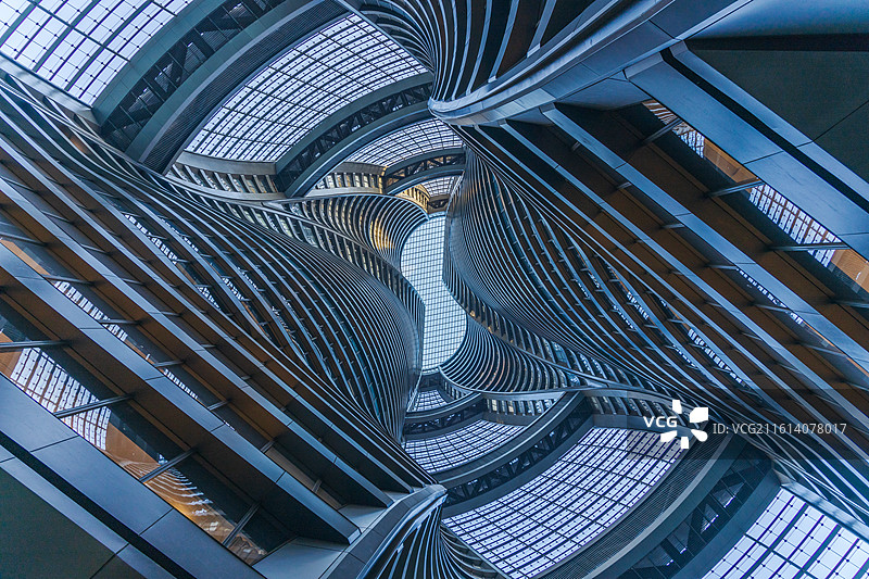 现代建筑内部结构图片素材