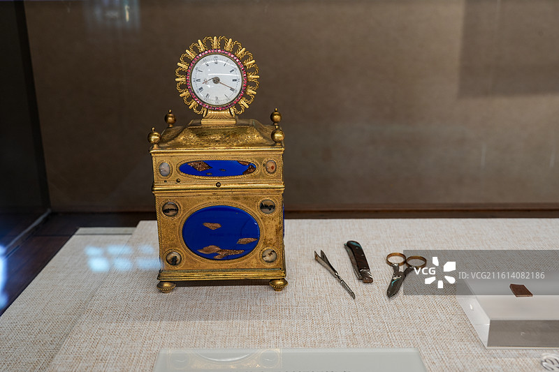 北京故宫永寿宫“九重之下-故宫造办处旧址考古成果展”的展览现场和展品图片素材